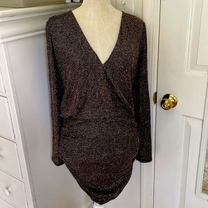 Express Sparkly Mini Dress